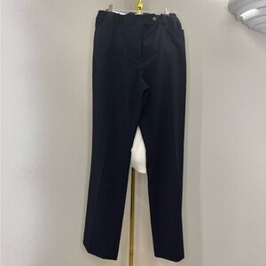 Calvin Klein Modern Fit Dress Pants Navy Size 10 NWT Stretch Tapered Work